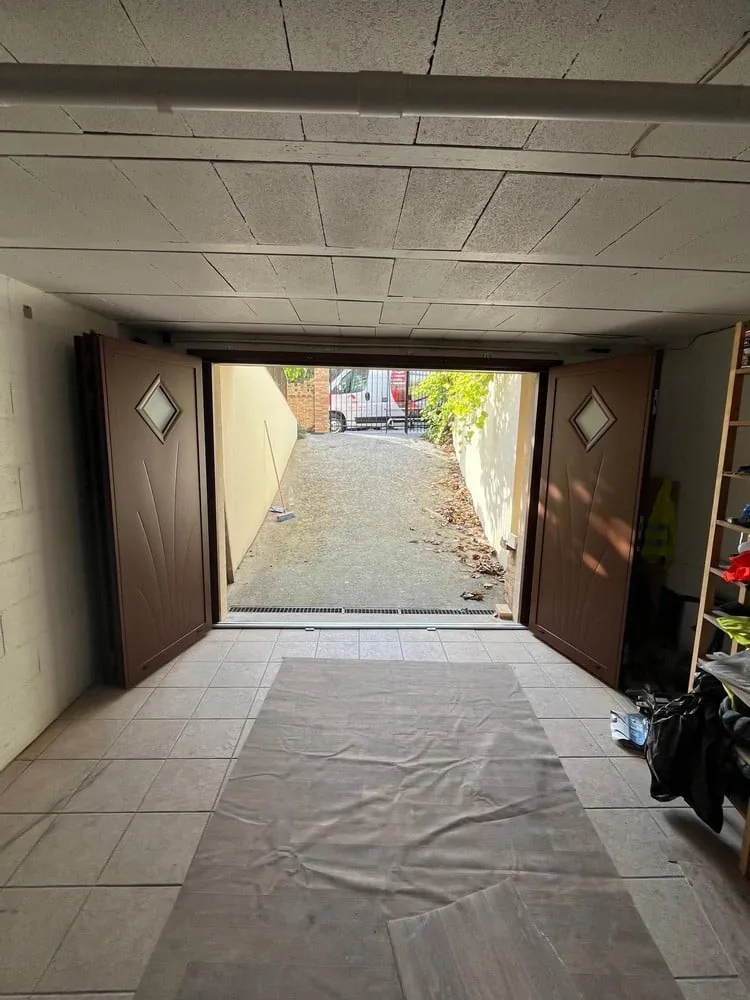 Pose d'une porte de garage Gypass à Vitry-sur-Seine — photo 2